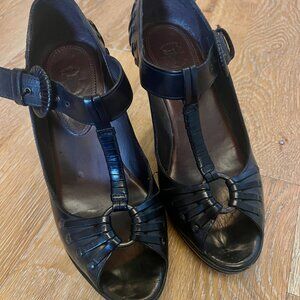 FRYE platform wedges